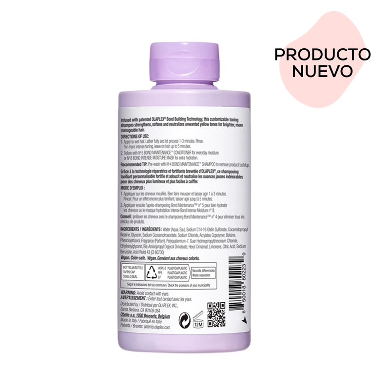 Olaplex Nº4P Blonde Enhancer Toning Shampoo