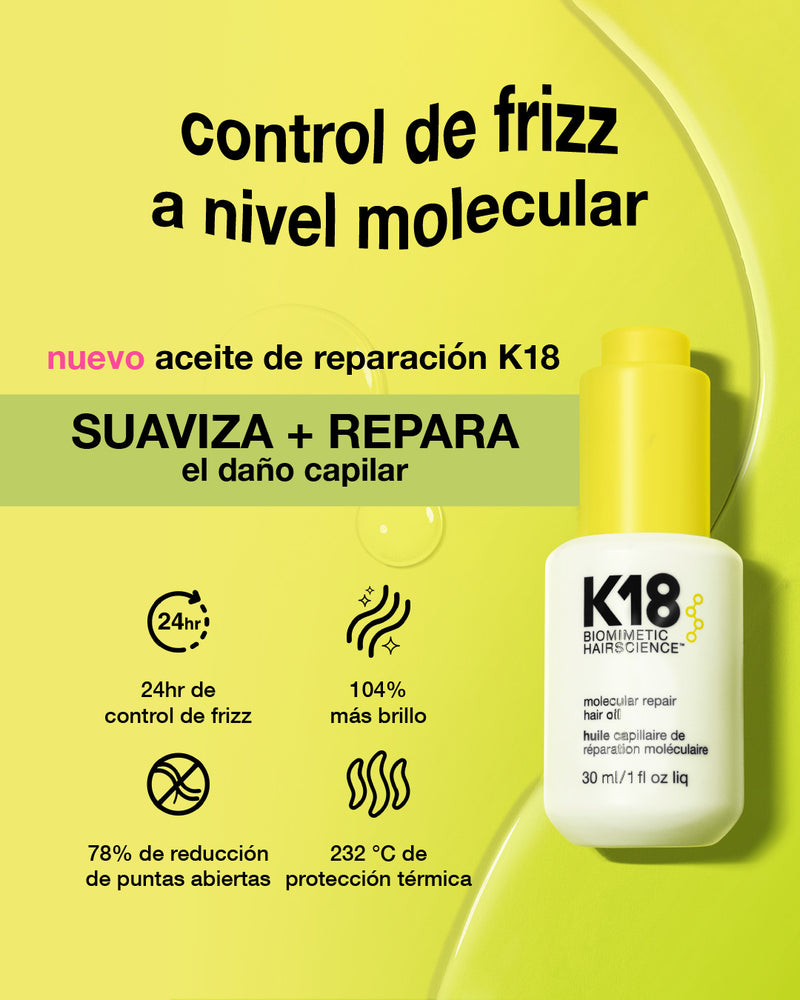 Aceite K18 - Reparación Molecular